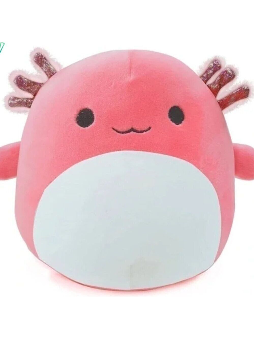 Squishmallows 8 Inch Archie the Axolotl Pink Plush Toy Stuffed Animal